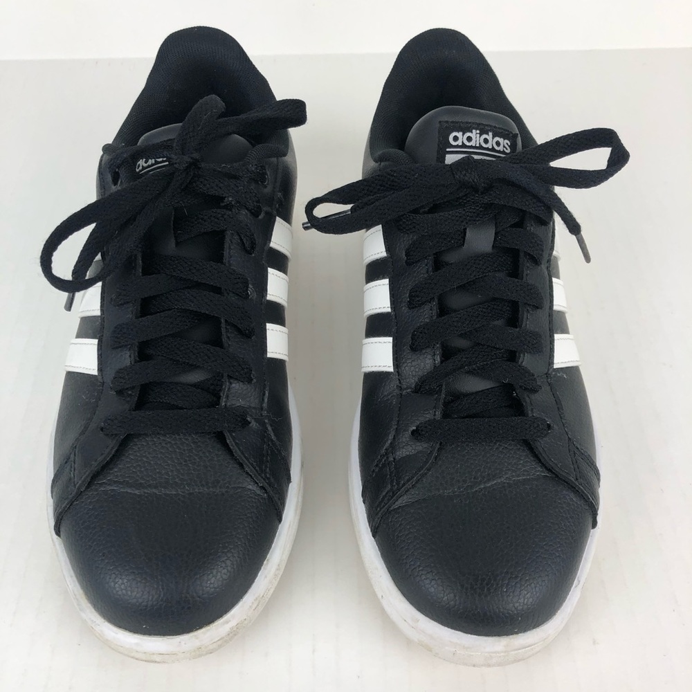 Adidas Cloudfoam Black and White Sneakers